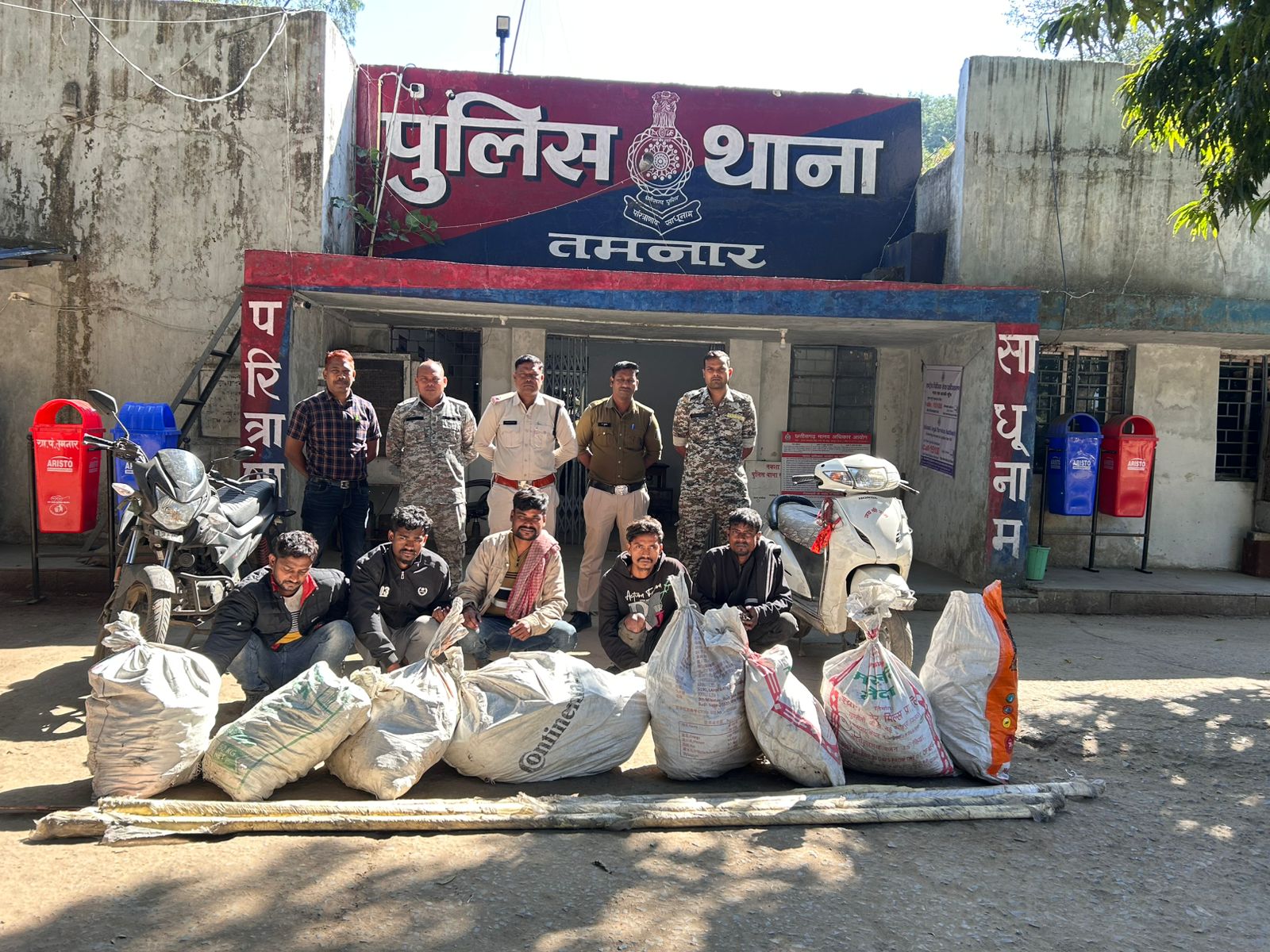 जिंदल कंपनी स्टोर से लाखों के कॉपर चोरी का खुलासा, 5 आरोपी गिरफ्तार, चोरी का माल और 02 दुपहिया समेत ₹3.70 लाख की रिकवरी….