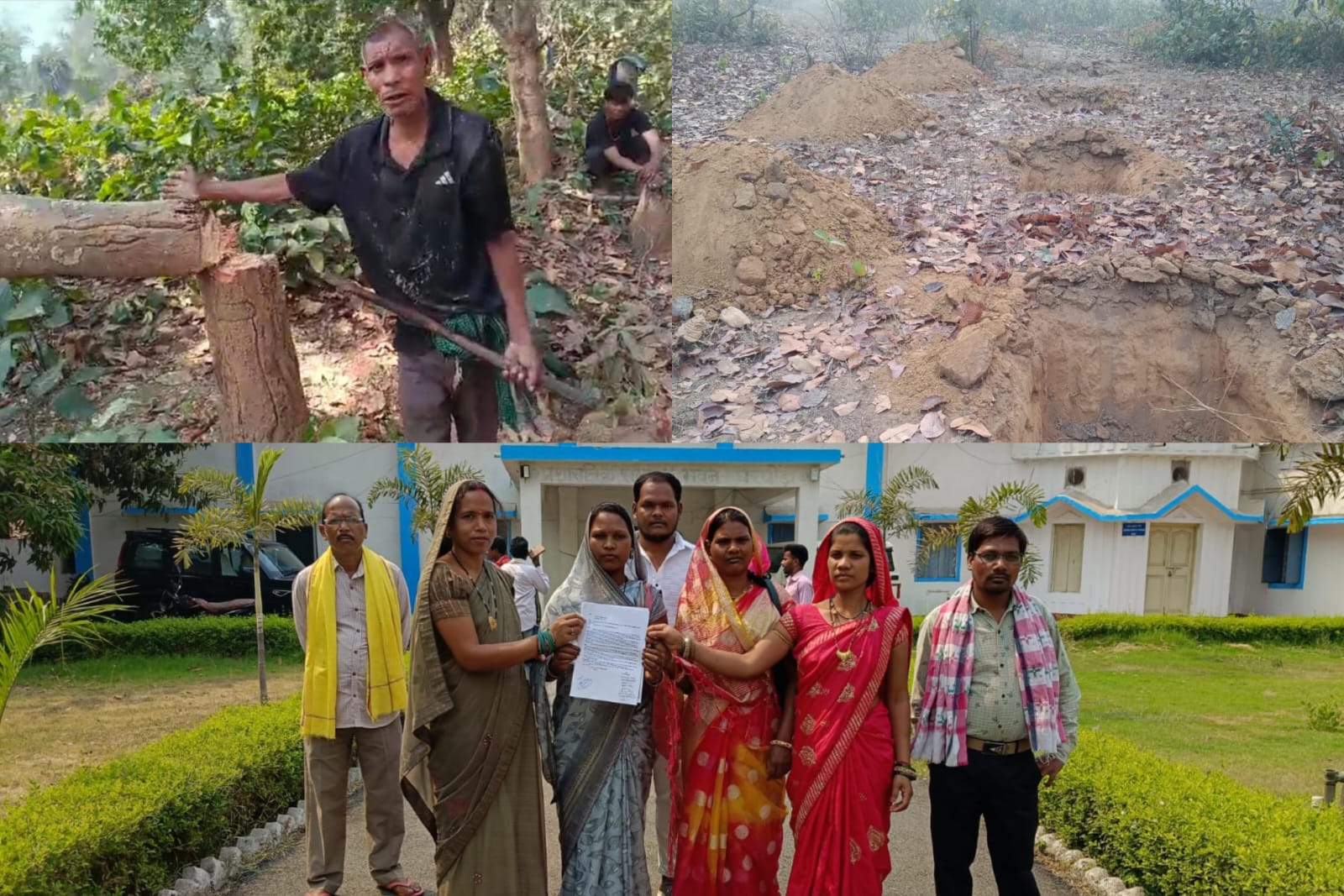 कानून- कायदों को ताक पर रखकर विस्फोटक प्लांट लगाने की कोशिश, ग्रामीणों में भारी आक्रोश..