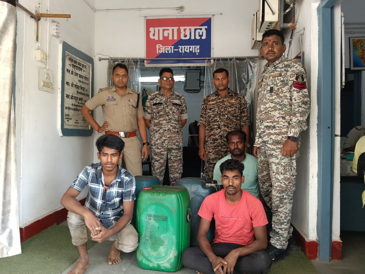 ●डीजल की अफरा-तफरी: छाल पुलिस ने दबिश देकर तीन आरोपी दबोचे, 190 लीटर डीजल जब्त…