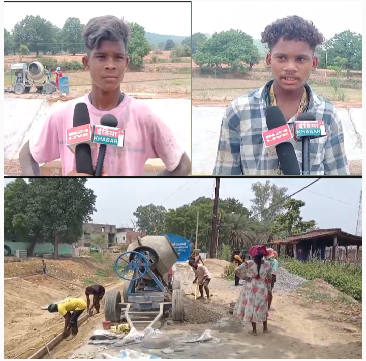 लैलूंगा नहर लाइनिंग में भ्रष्टाचार की नहर, बाल मजदूरी से सनी निर्माण प्रक्रिया पर उठे सवाल…